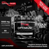 Optimum Creatine (300g) + Optimum L-Glutamine (300g)