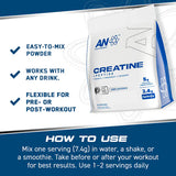 Creatine Monohydrate + Peptide (60 Servings)